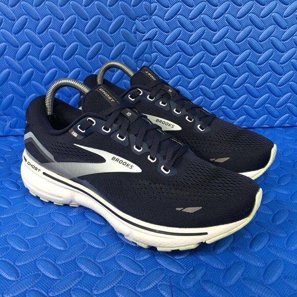 Brooks Ghost 15 Womens Running Walking Shoes Blue Athletic Sneakers Size 9B - Picture 6 of 11
